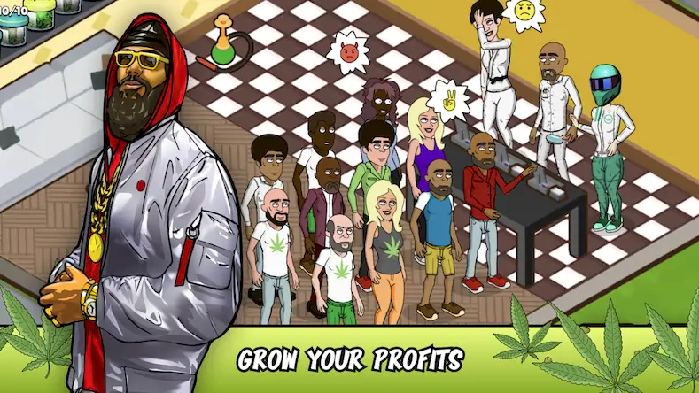 Скачать Weed City - Hemp Farm Tycoon Взломанная [MOD Бесконечные деньги] APK на Андроид