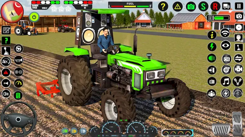 Скачать Farming Tractor Game Simulator Взломанная [MOD Бесконечные деньги] APK на Андроид