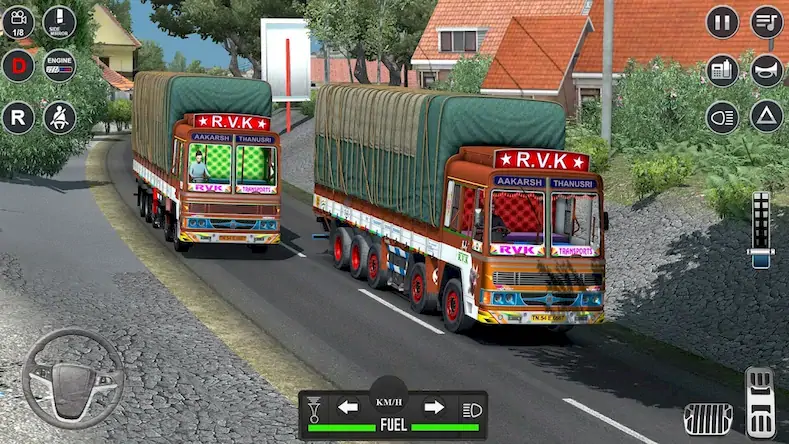 Скачать Indian Truck Simulator - Lorry Взломанная [MOD Бесконечные деньги] APK на Андроид
