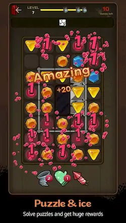 Скачать Puzzle & ice Взломанная [MOD Unlocked] APK на Андроид