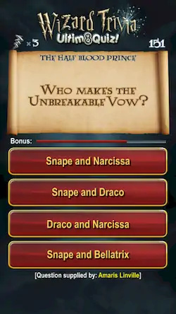 Скачать Harry Potter Wizard Quiz: U8Q Взломанная [MOD Много денег] APK на Андроид