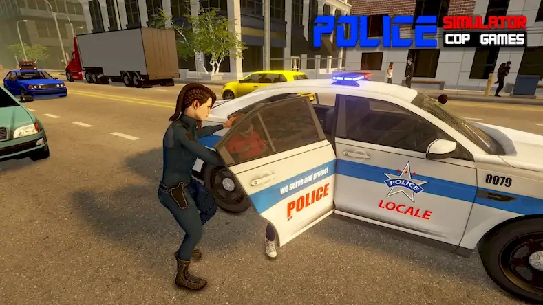 Скачать Игра в полицейский симулятор Взломанная [MOD Бесконечные деньги] APK на Андроид