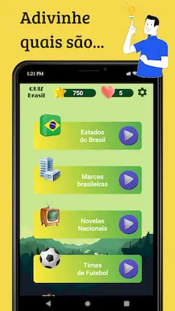 Скачать Quiz Brasil Взломанная [MOD Всё открыто] APK на Андроид