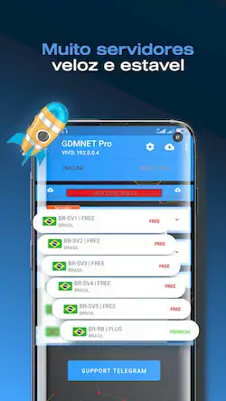 Скачать GDMNET Pro - Client VPN - SSH Взломанная [MOD Бесконечные деньги] APK на Андроид