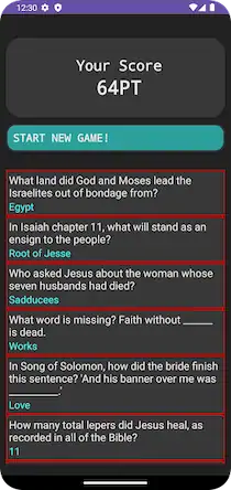 Скачать Bible Trivia Взломанная [MOD Всё открыто] APK на Андроид