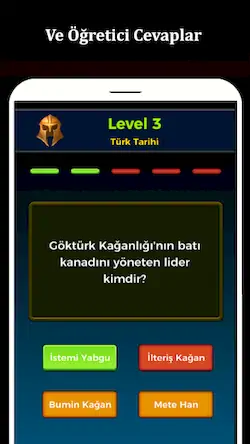 Скачать Tarih Bilgi Yarışması Взломанная [MOD Unlocked] APK на Андроид