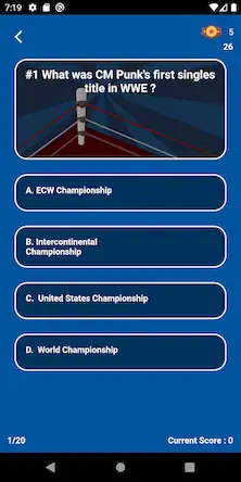 Скачать World Wrestling Trivia Взломанная [MOD Всё открыто] APK на Андроид