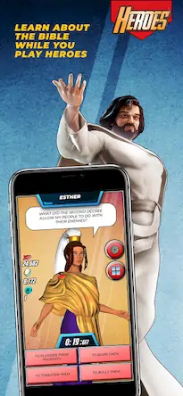 Скачать Bible Trivia Game: Heroes Взломанная [MOD Много денег] APK на Андроид