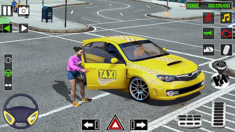 Скачать City Taxi Games-Taxi Car Games Взломанная [MOD Всё открыто] APK на Андроид