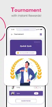 Скачать QuizGiri- Live Quiz & Trivia Взломанная [MOD Много монет] APK на Андроид