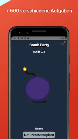 Скачать Bomb Party: Das Bombenspiel! Взломанная [MOD Много денег] APK на Андроид