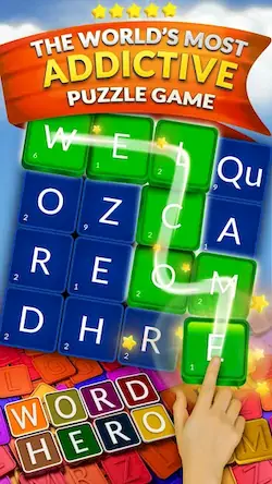 Скачать WordHero: Словесный герой Взломанная [MOD Всё открыто] APK на Андроид