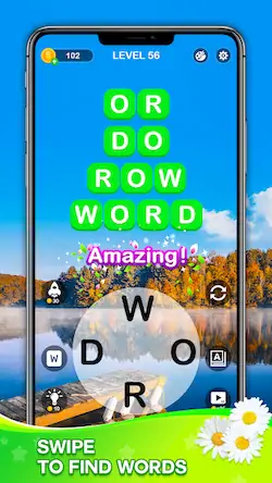 Скачать Word Connect - Train Brain Взломанная [MOD Много монет] APK на Андроид