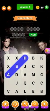 Скачать Supernatural Word Search Взломанная [MOD Много монет] APK на Андроид