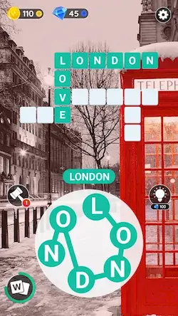 Скачать Word City: Connect Word Game Взломанная [MOD Много денег] APK на Андроид