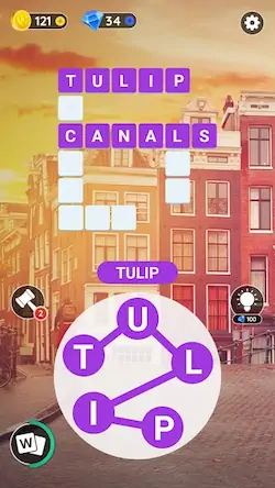 Скачать Word City: Connect Word Game Взломанная [MOD Много денег] APK на Андроид