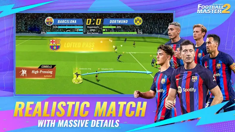 Скачать Football Master 2-Soccer Star Взломанная [MOD Бесконечные деньги] APK на Андроид