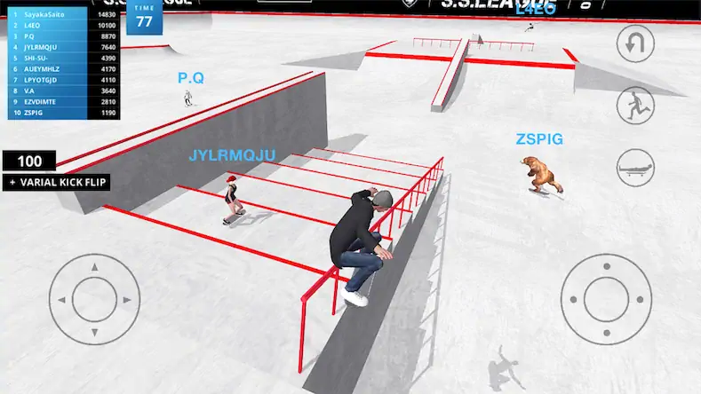 Скачать Skate Space Взломанная [MOD Много монет] APK на Андроид