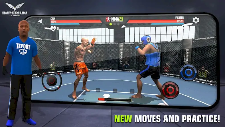 Скачать MMA - Fighting Clash 23 Взломанная [MOD Unlocked] APK на Андроид