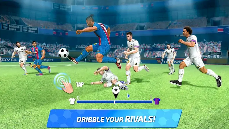 Скачать Soccer Star 23 Super Football Взломанная [MOD Всё открыто] APK на Андроид