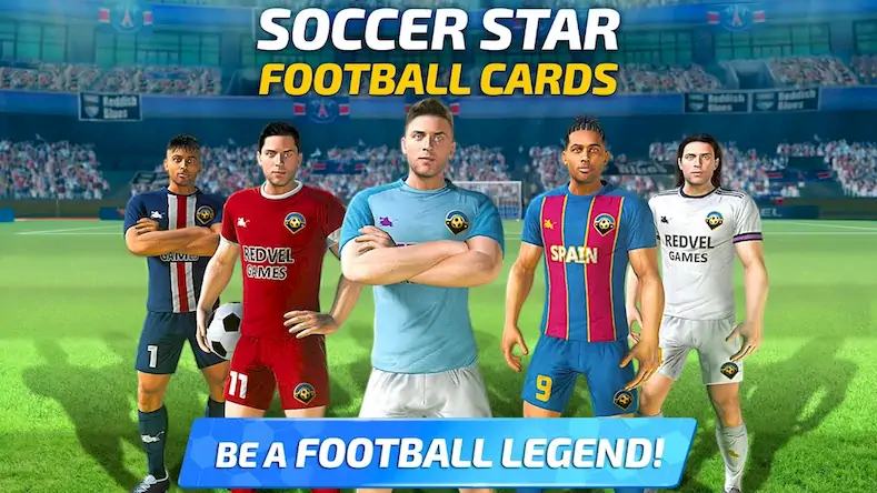 Скачать Soccer Star 23 Super Football Взломанная [MOD Всё открыто] APK на Андроид
