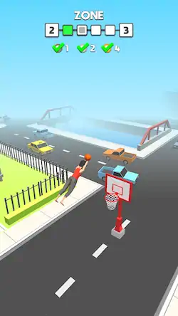 Скачать Flip Dunk Взломанная [MOD Много монет] APK на Андроид