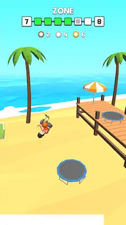 Скачать Flip Dunk Взломанная [MOD Много монет] APK на Андроид