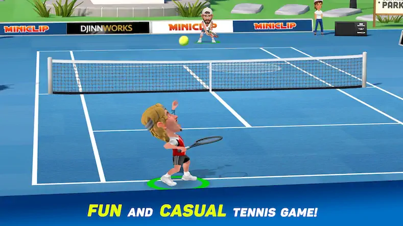 Скачать Mini Tennis: Perfect Smash Взломанная [MOD Всё открыто] APK на Андроид