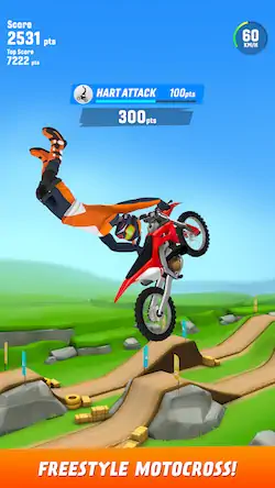 Скачать Max Air Motocross Взломанная [MOD Unlocked] APK на Андроид