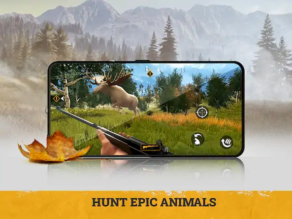 Скачать theHunter - 3D hunting game fo Взломанная [MOD Много монет] APK на Андроид