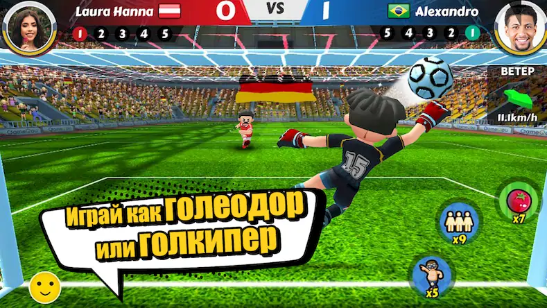 Скачать Perfect Kick2 -футбольная игра Взломанная [MOD Бесконечные деньги] APK на Андроид