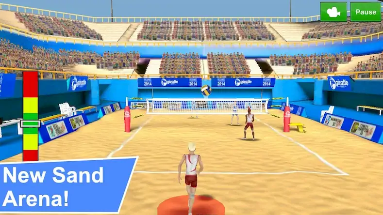 Скачать Волейбол 3D Взломанная [MOD Бесконечные монеты] APK на Андроид