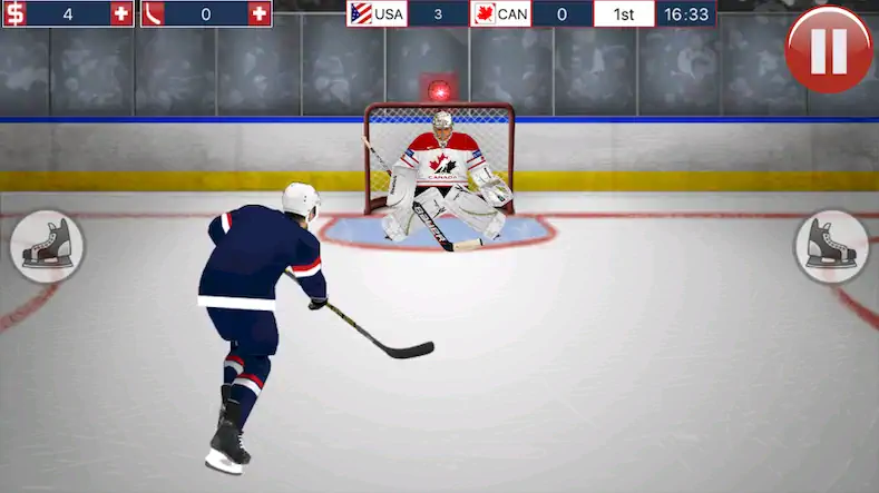 Скачать Hockey MVP Взломанная [MOD Много монет] APK на Андроид
