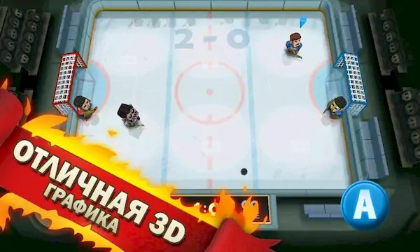 Скачать Ice Rage: Hockey Multiplayer Взломанная [MOD Unlocked] APK на Андроид