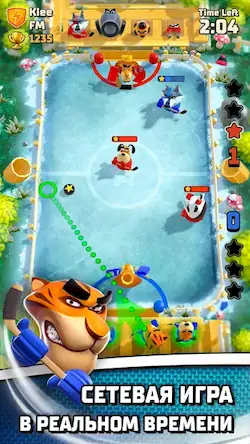 Скачать Rumble Hockey Взломанная [MOD Всё открыто] APK на Андроид