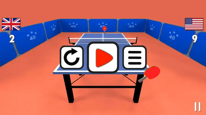 Скачать Настольный теннис 3D Взломанная [MOD Unlocked] APK на Андроид