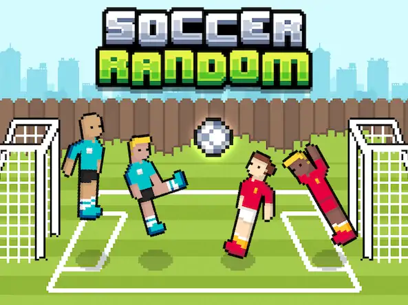 Скачать Soccer Random - 2 игрока Взломанная [MOD Бесконечные монеты] APK на Андроид