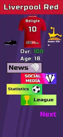 Скачать Football Career Sim Взломанная [MOD Unlocked] APK на Андроид