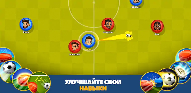 Скачать Super Soccer 3v3 (Online) Взломанная [MOD Бесконечные деньги] APK на Андроид