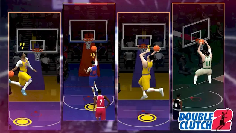 Скачать DoubleClutch 2 : Basketball Взломанная [MOD Бесконечные деньги] APK на Андроид