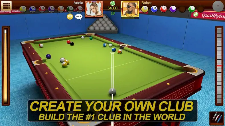 Скачать Real Pool 3D Online 8Ball Game Взломанная [MOD Unlocked] APK на Андроид