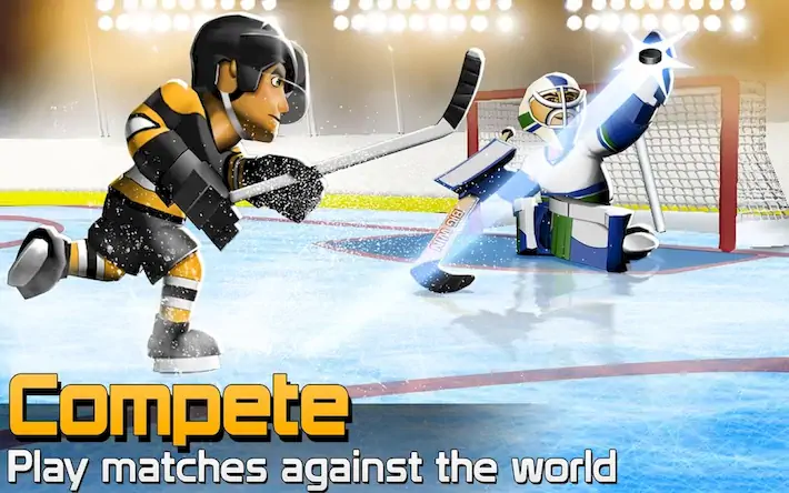 Скачать BIG WIN Hockey Взломанная [MOD Всё открыто] APK на Андроид