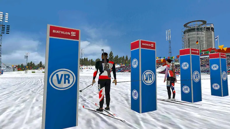 Скачать Biathlon VR Взломанная [MOD Много монет] APK на Андроид