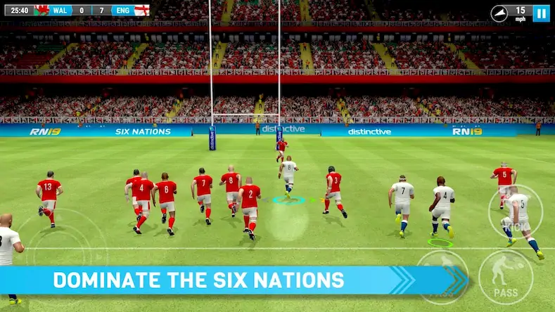 Скачать Rugby Nations 19 Взломанная [MOD Бесконечные деньги] APK на Андроид