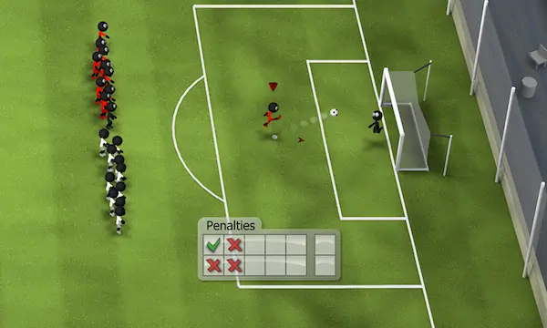Скачать Stickman Soccer 2014 Взломанная [MOD Много денег] APK на Андроид
