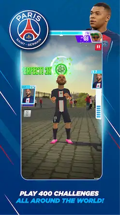 Скачать PSG Football Freestyle 2023 Взломанная [MOD Всё открыто] APK на Андроид