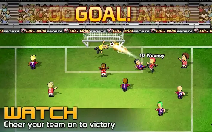 Скачать BIG WIN Soccer: World Football Взломанная [MOD Всё открыто] APK на Андроид