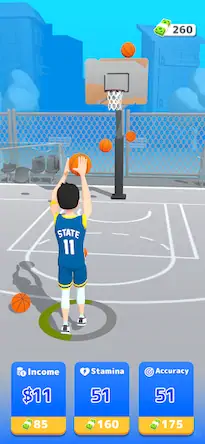 Скачать My Basketball Career Взломанная [MOD Много денег] APK на Андроид