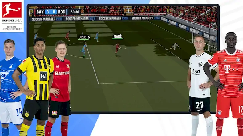 Скачать Soccer Manager 2023 - Футбол Взломанная [MOD Много монет] APK на Андроид