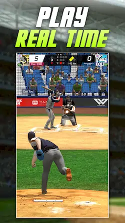 Скачать Baseball Play: Real-time PVP Взломанная [MOD Бесконечные монеты] APK на Андроид